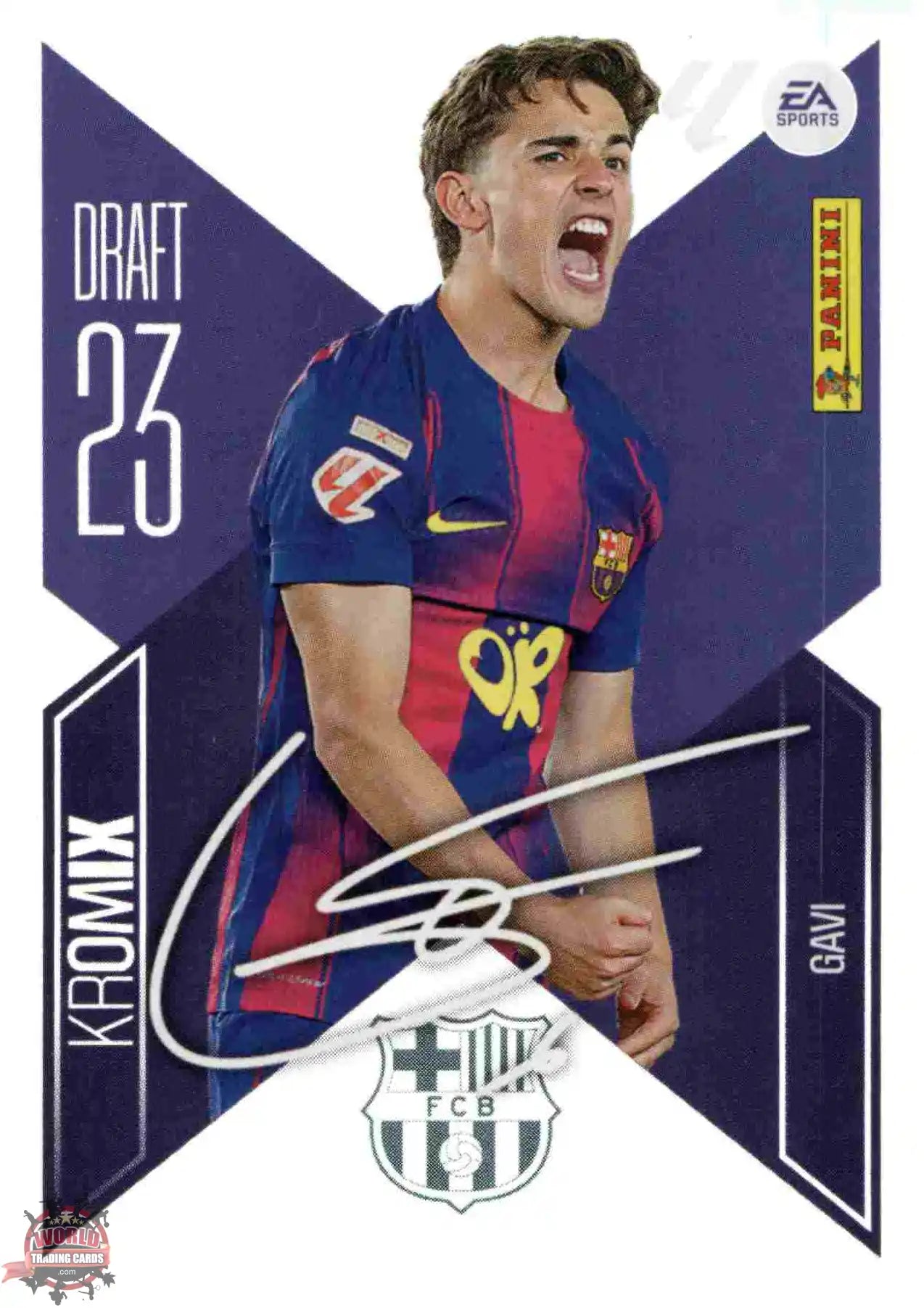 Panini | Liga Este | 2026-2027 | FC Barcelona | Draft 23 Kromix | #K08 | Gavi