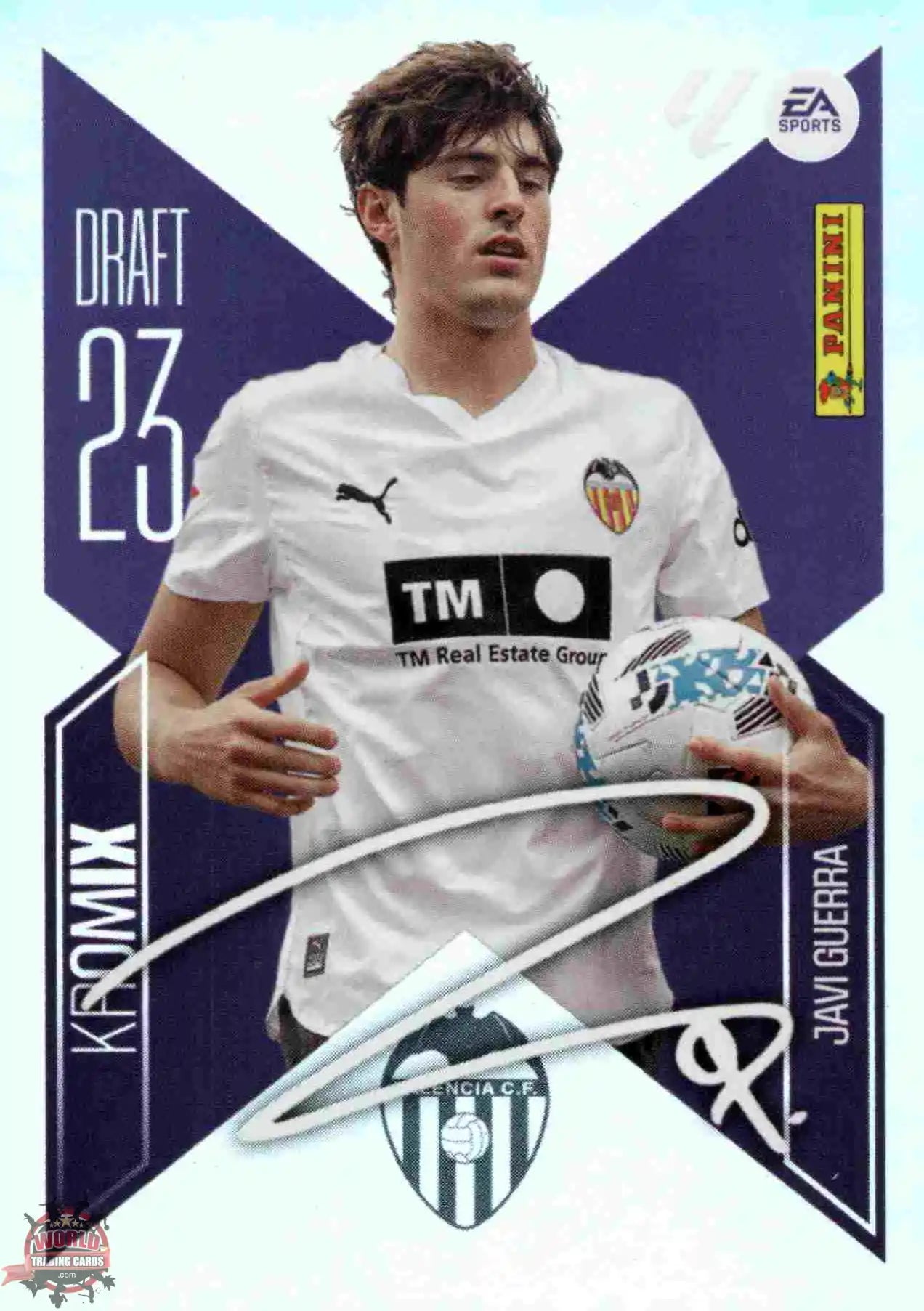 Panini | Liga Este | 2026-2027 | Valencia CF | Draft 23 Kromix | #K12 | Javi Guerra