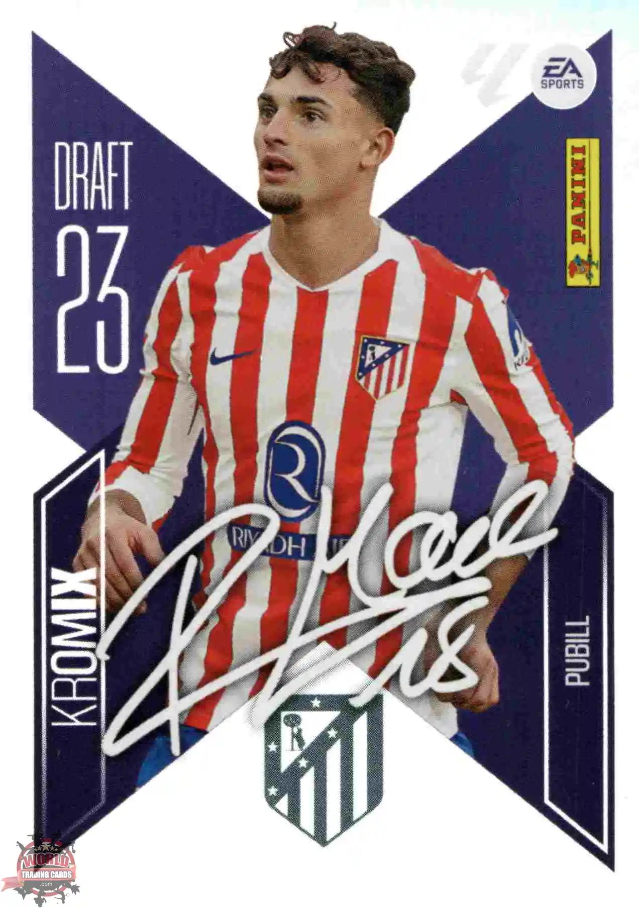 Panini | Liga Este | 2026-2027 | Atlético de Madrid | Draft 23 Kromix | #K19 | Pubill