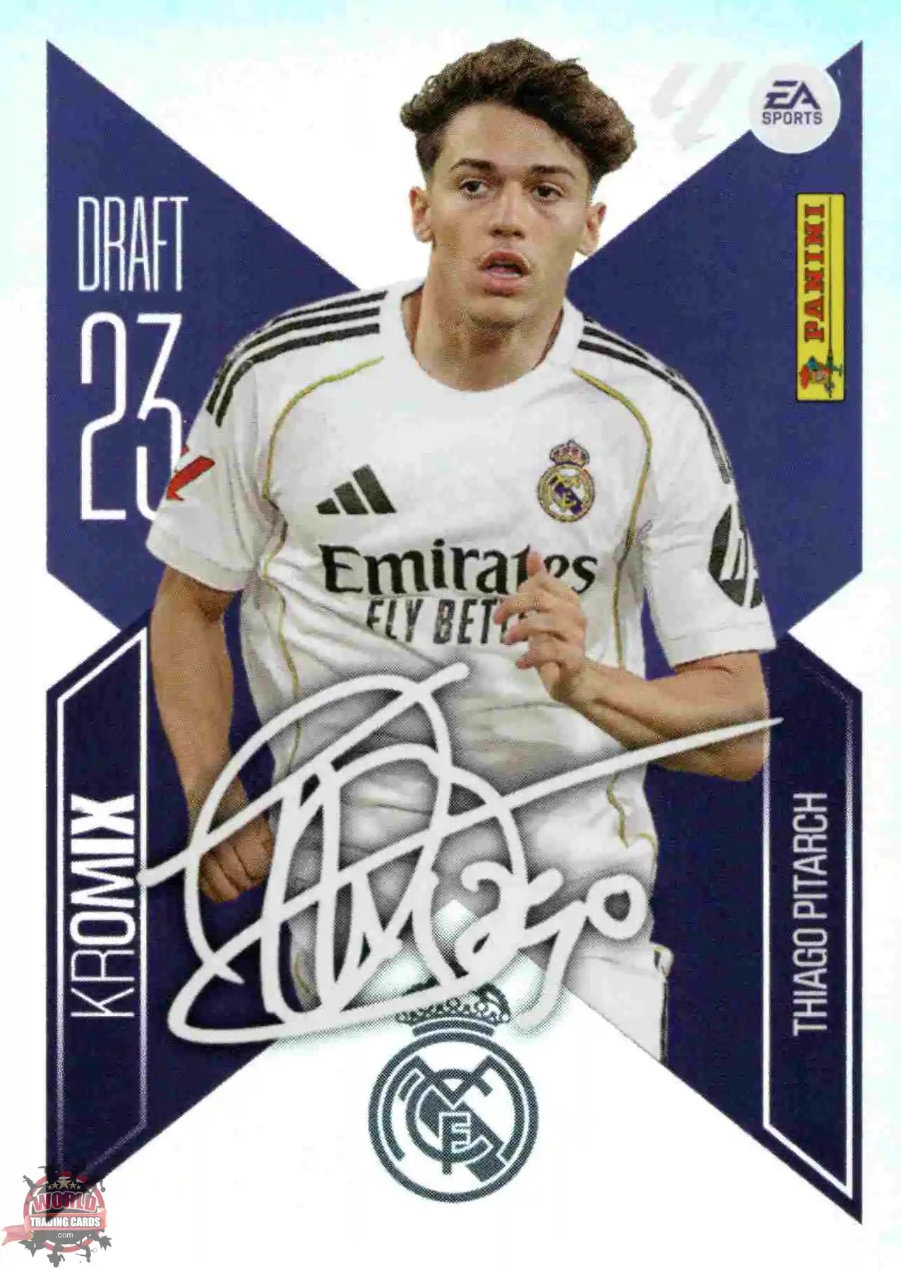 Panini | Liga Este | 2026-2027 | Real Madrid CF | Draft 23 Kromix | #K22 | Thiago Pitarch - Rookie