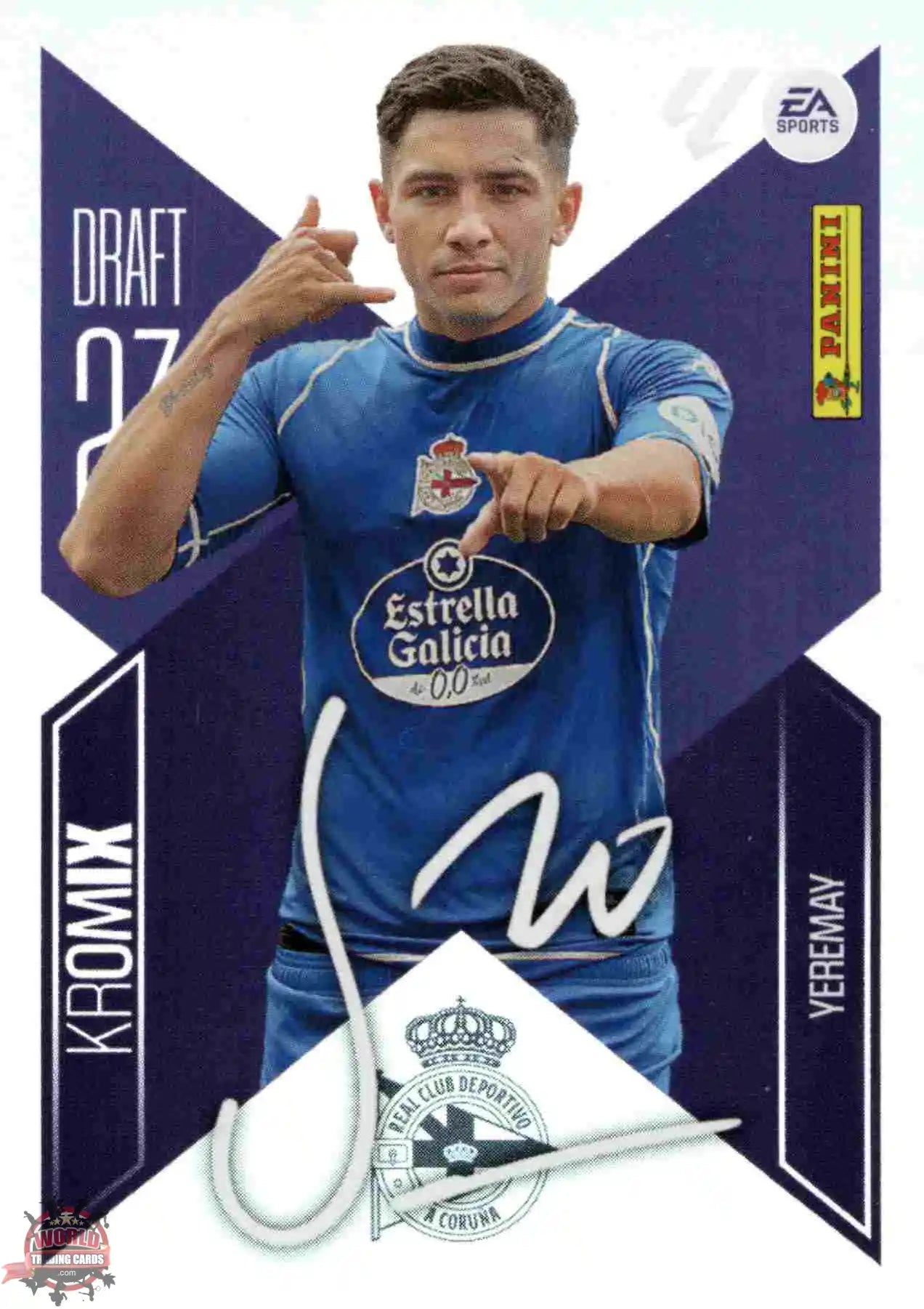 Panini | Liga Este | 2026-2027 | Deportivo La Coruña | Draft 23 Kromix | #K23 | Yeremay