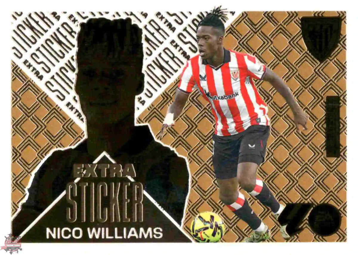 Panini | Liga Este | 2026-2027 | Athletic Club de Bilbao | Extra Sticker - Bronce | #ESB03 | Nico Williams