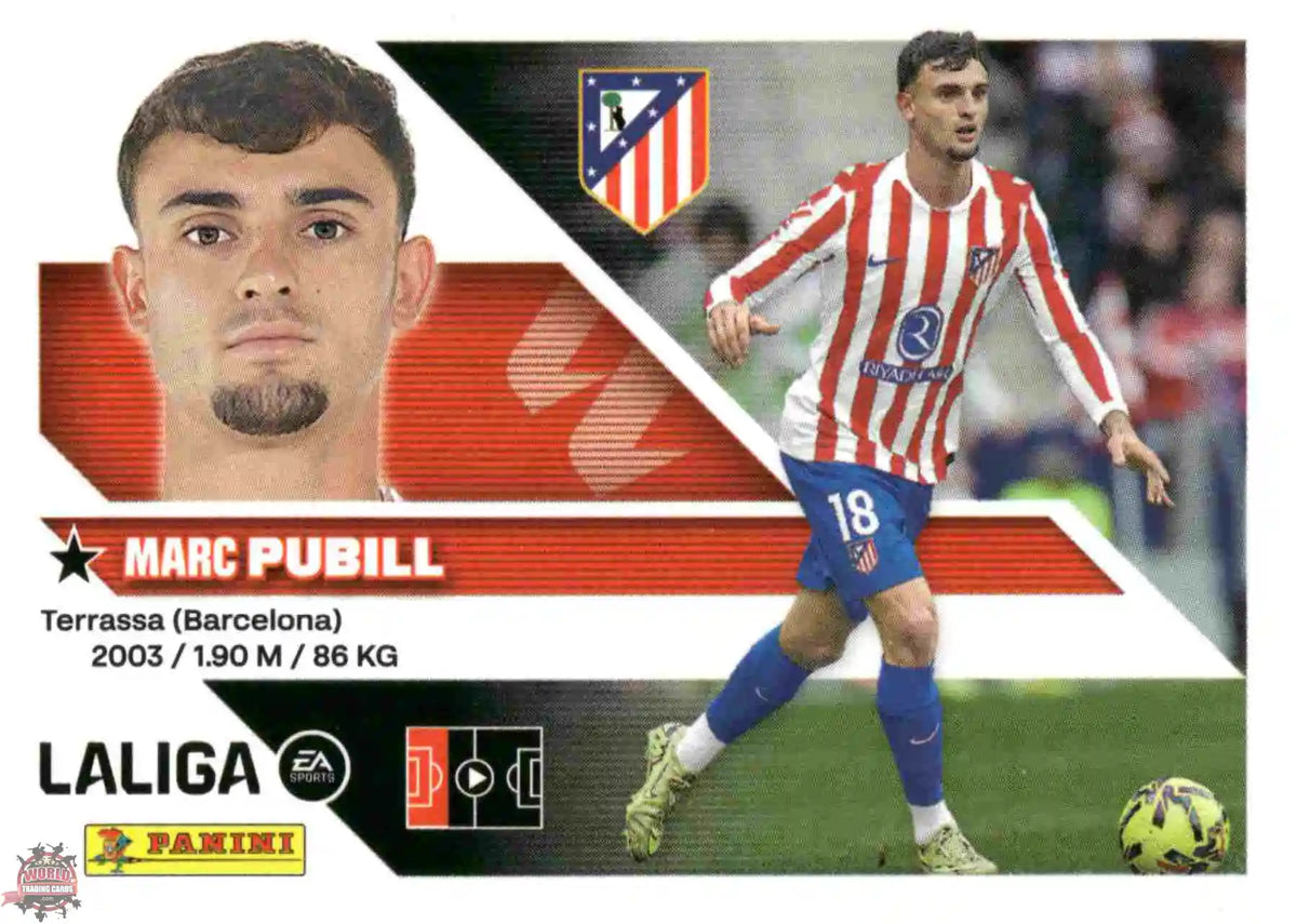 Panini | Liga Este | 2026-2027 | Atlético de Madrid | Basico | #07 | Pubill
