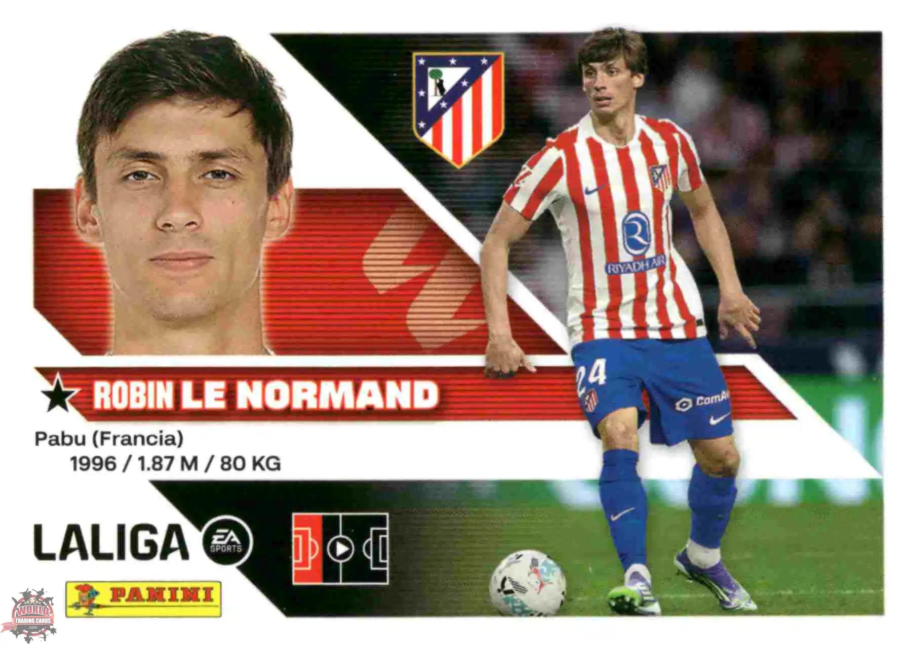 Panini | Liga Este | 2026-2027 | Atlético de Madrid | Basico | #08A | Le Normand