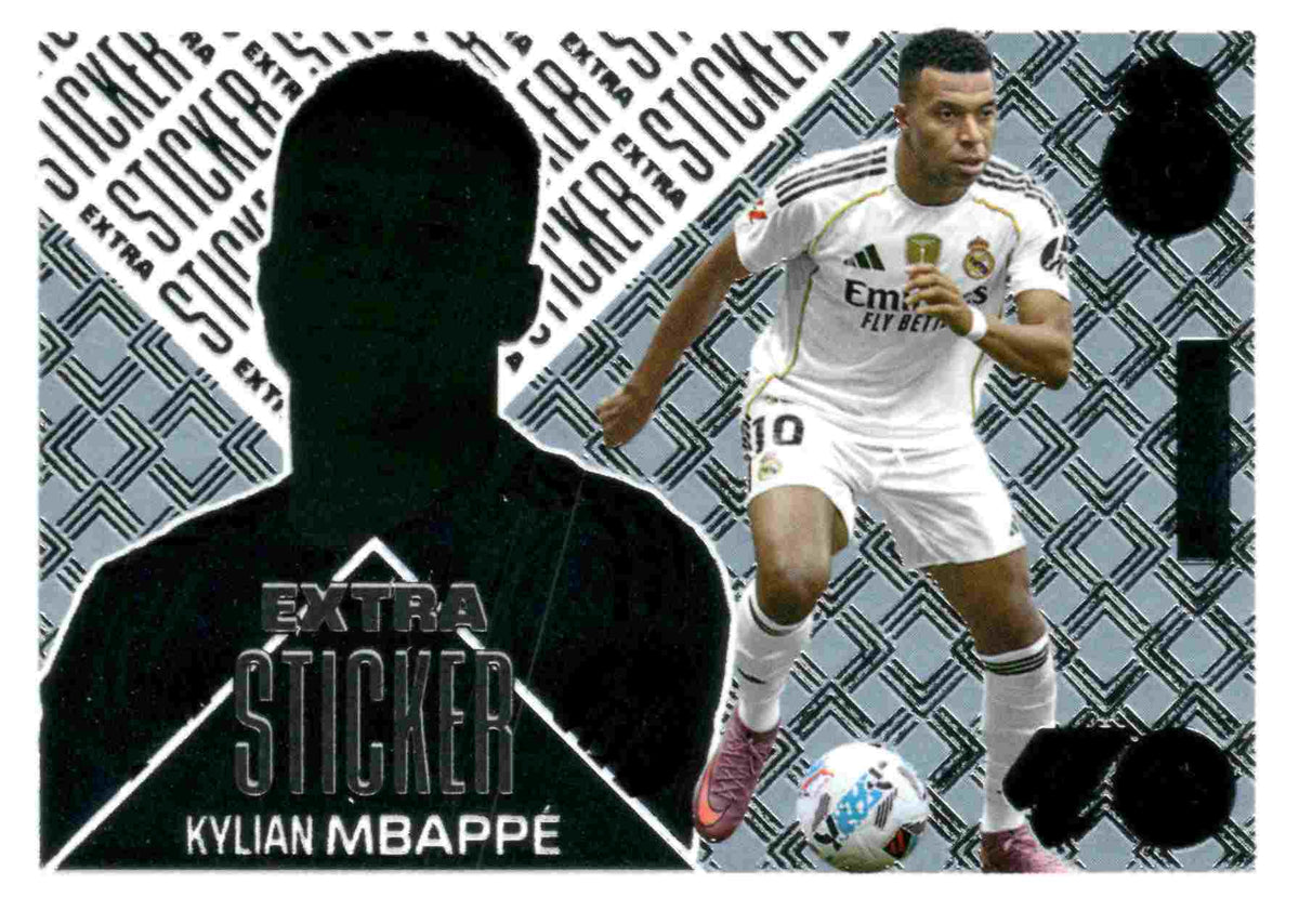 Panini | Liga Este | 2026-2027 | Real Madrid CF | Extra Sticker - Plata | #ESP02 | Mbappé