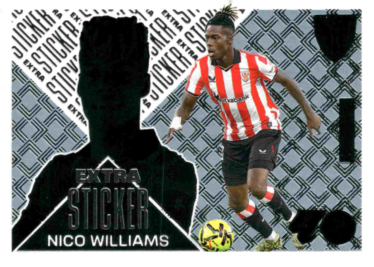 Panini | Liga Este | 2026-2027 | Athletic Club de Bilbao | Extra Sticker - Plata | #ESP03 | Nico Williams
