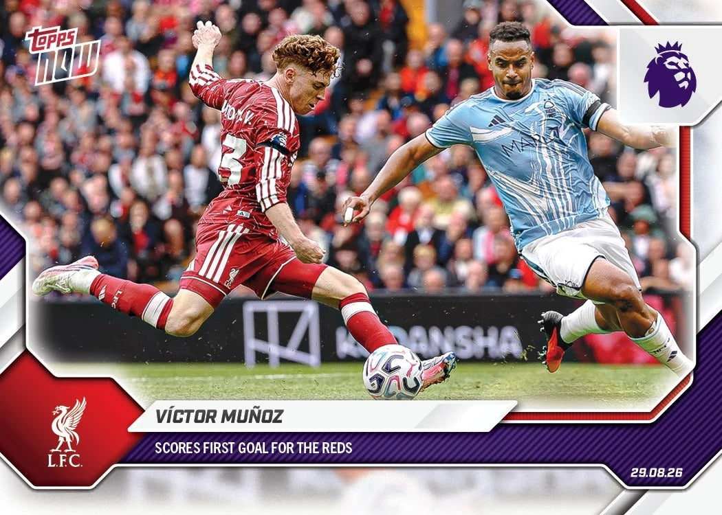 2026-27 | Topps | Now | Premier League | #013 | Victor Muñoz | Base