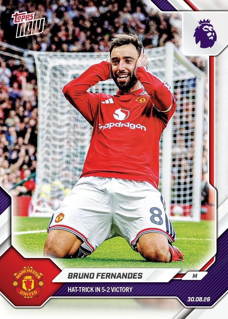 2026-27 | Topps | Now | Premier League | #014 | Bruno Fernandes | Base