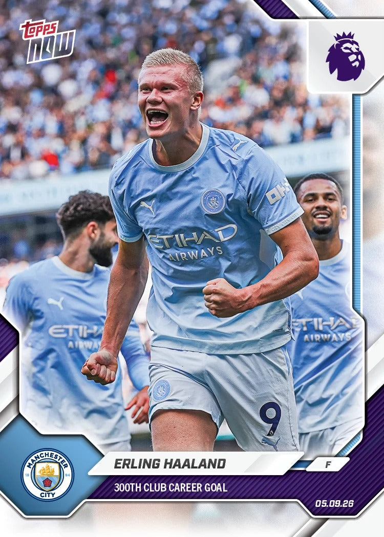 2026-27 | Topps | Now | Premier League | #017 | Erling Haaland | Base
