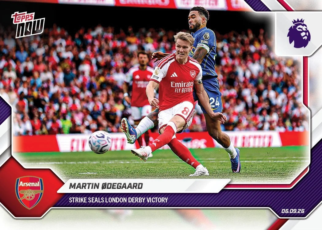 2026-27 | Topps | Now | Premier League | #021 | Martin Odegaard | Base