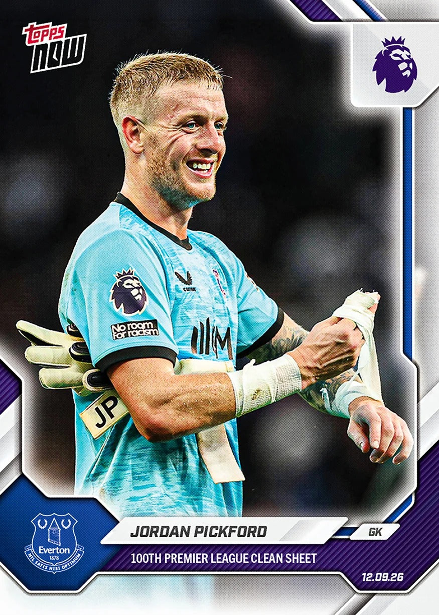 2026-27 | Topps | Now | Premier League | #023 | Jordan Pickford | Base