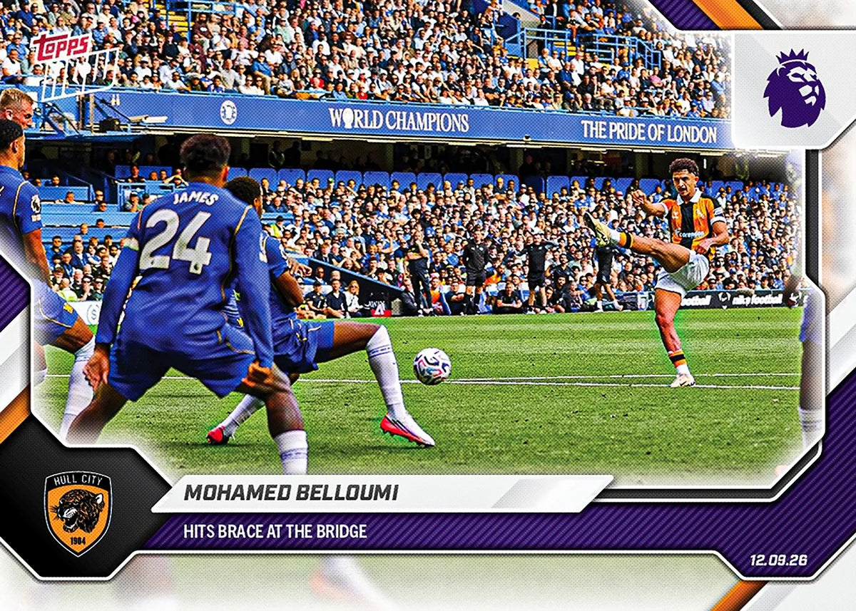 2026-27 | Topps | Now | Premier League | #026 | Mohamed Belloumi | Base