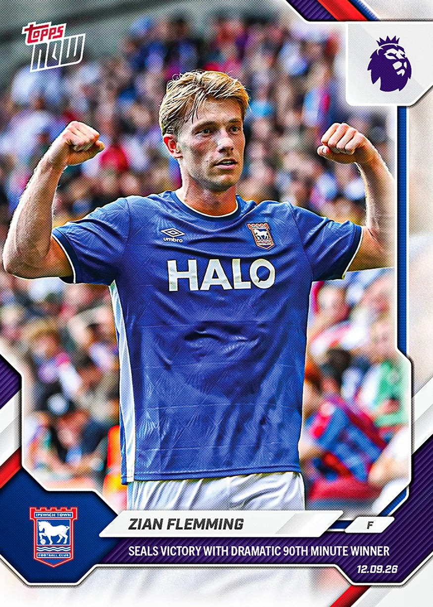 2026-27 | Topps | Now | Premier League | #027 | Zian Flemming | Base