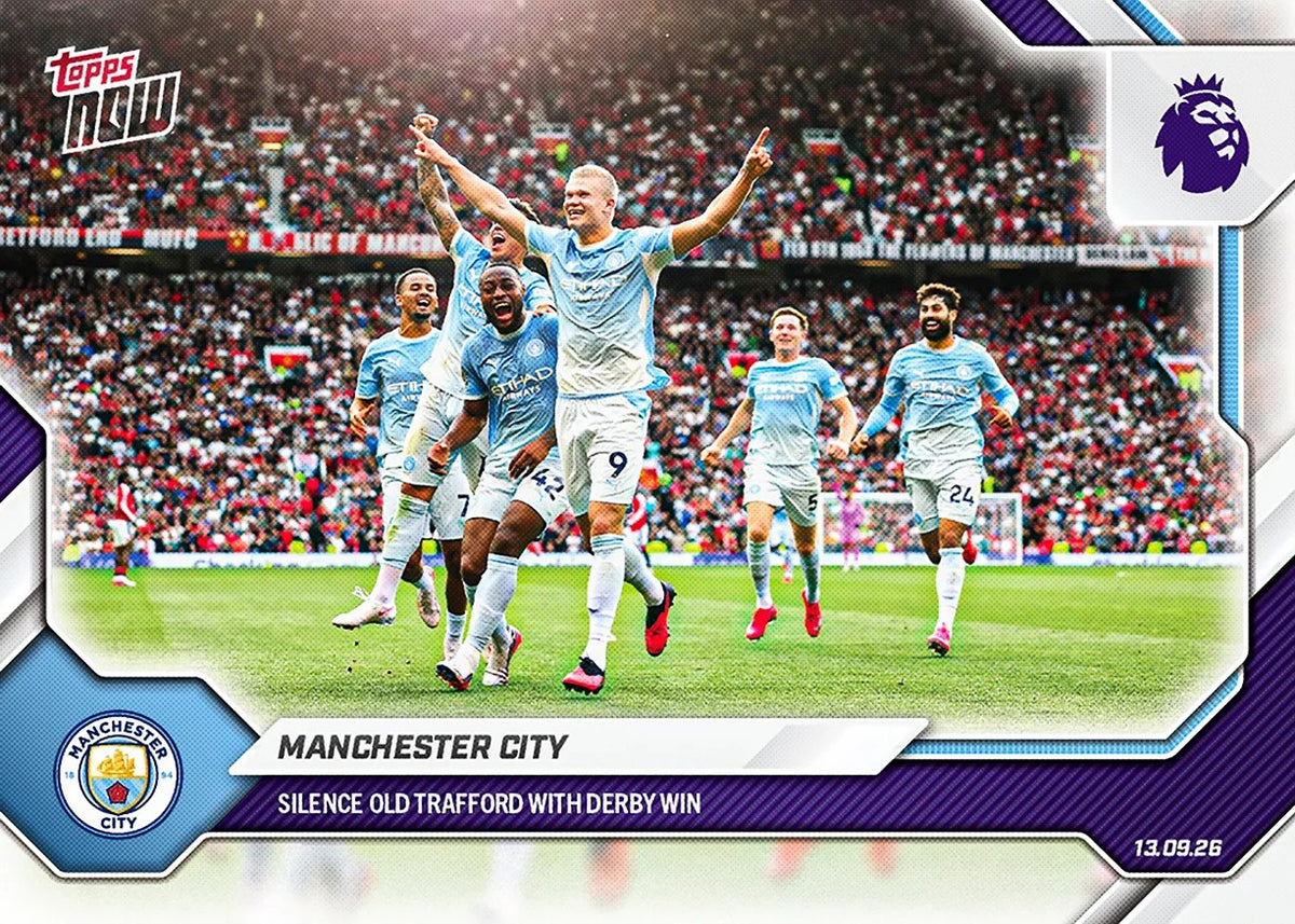 2026-27 | Topps | Now | Premier League | #029 | Manchester City | Base
