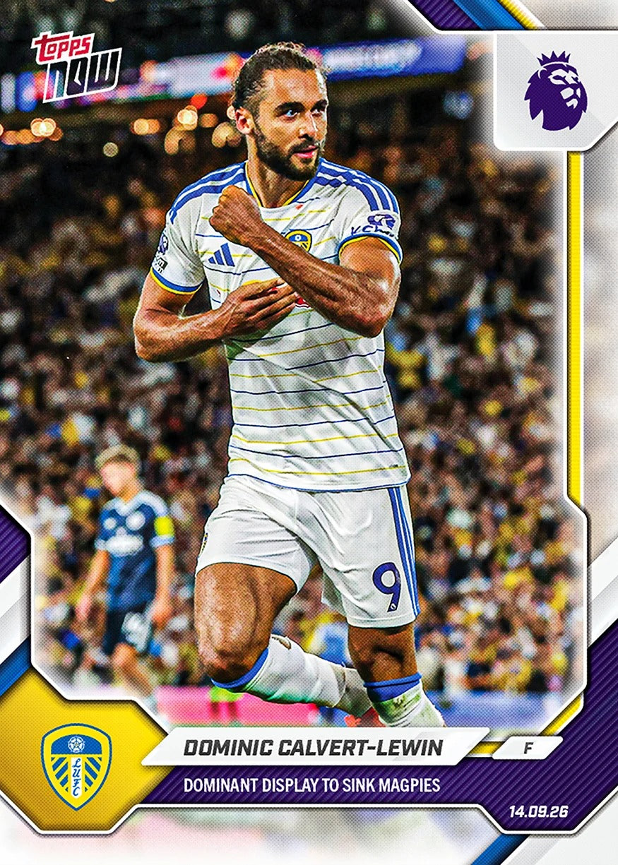 2026-27 | Topps | Now | Premier League | #030 | Dominic Calvert-Lewin | Base