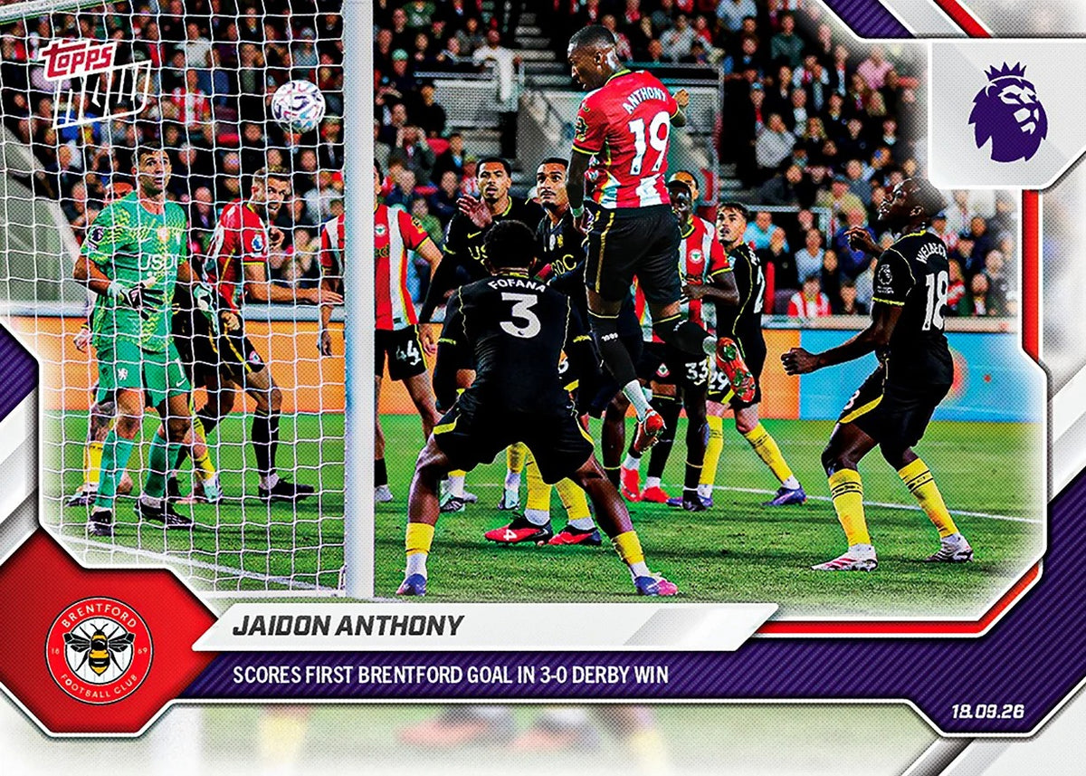 2026-27 | Topps | Now | Premier League | #015 | Wilson Isidor | Base