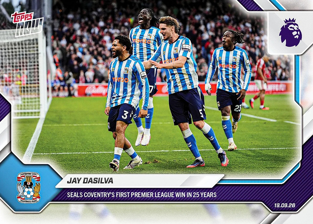 2026-27 | Topps | Now | Premier League | #015 | Wilson Isidor | Base
