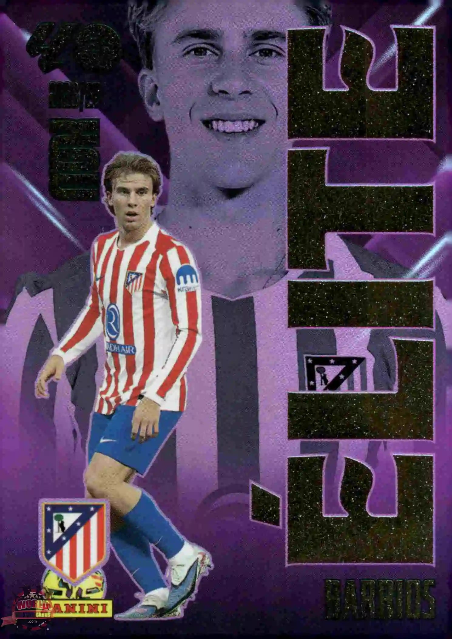 Panini | Megacracks | 2026-2027 | #001 | Barrios | Atlético de Madrid | Élite