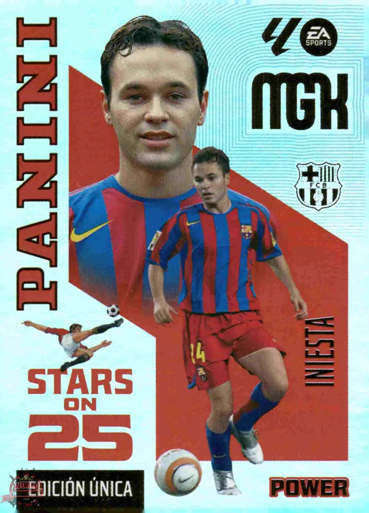 Panini | Megacracks | 2026-2027 | #434P | Iniesta | FC Barcelona | Stars on 25 Power