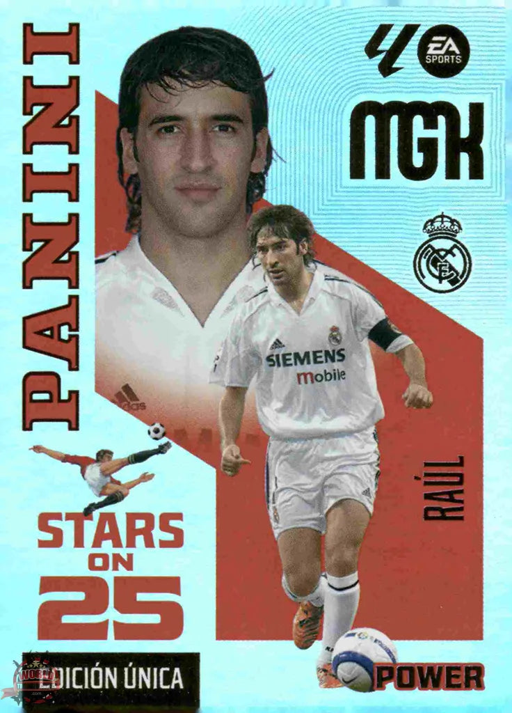 Panini | Megacracks | 2026-2027 | #426P | Raúl | Real Madrid | Stars on 25 Power
