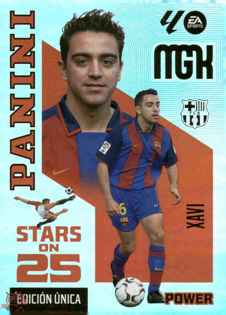 Panini | Megacracks | 2026-2027 | #427P | Xavi | FC Barcelona | Stars on 25 Power