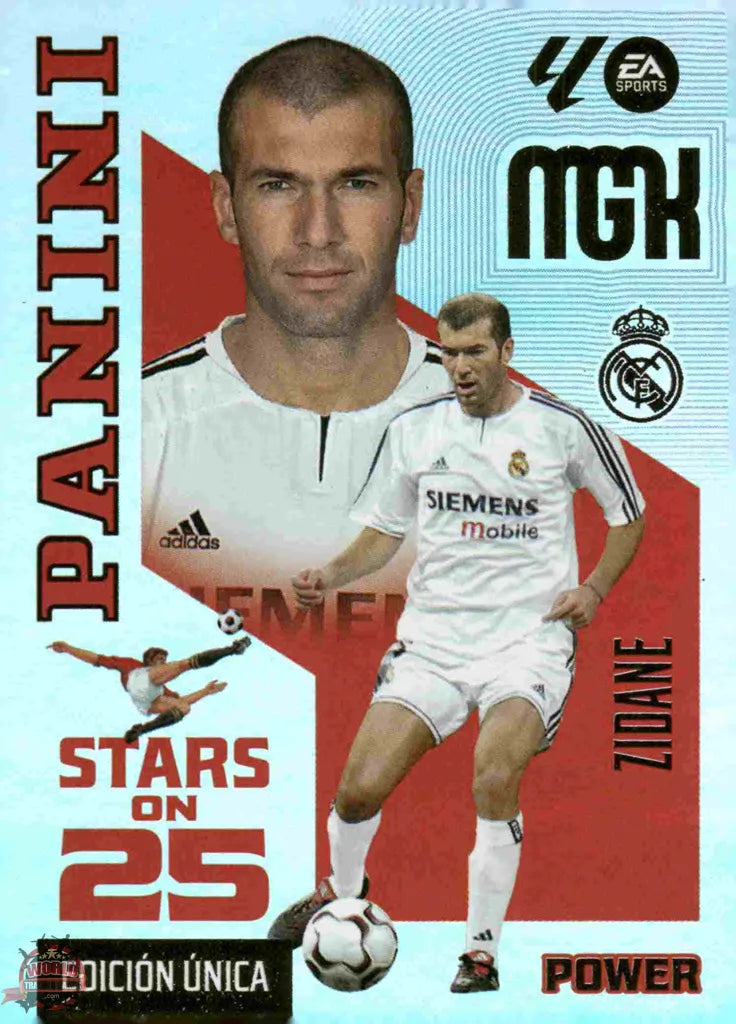 Panini | Megacracks | 2026-2027 | #430P | Zidane | Real Madrid | Stars on 25 Power