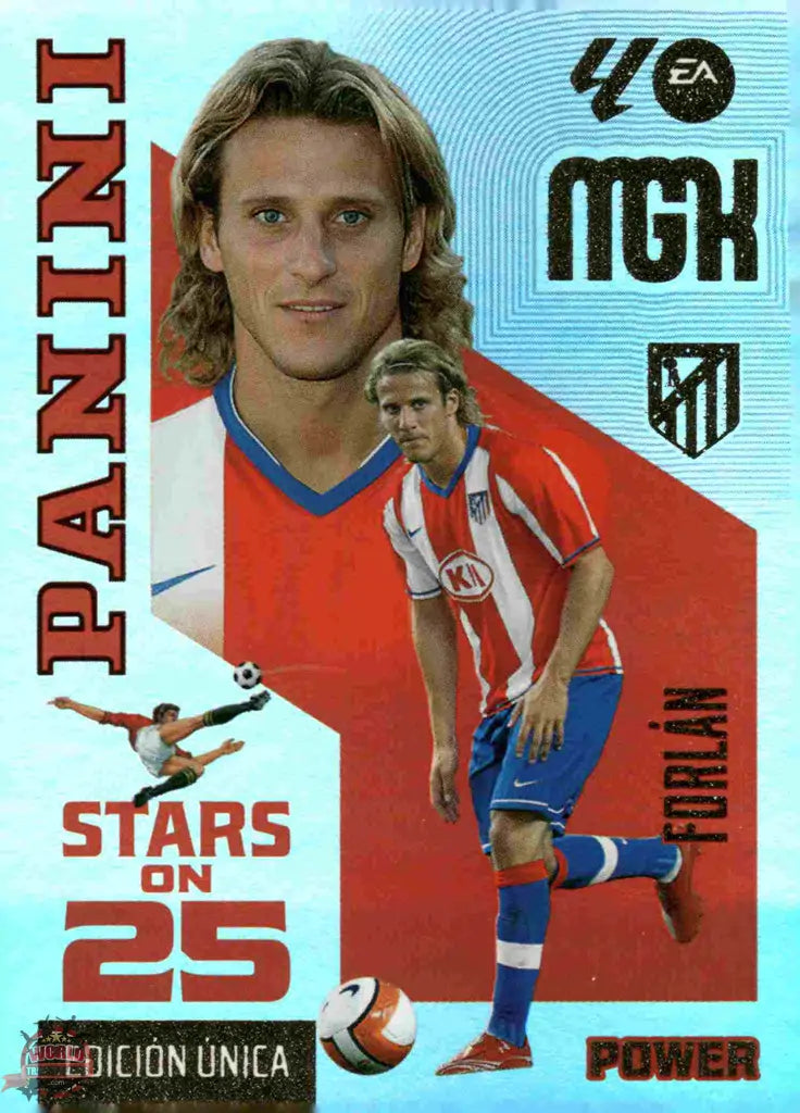 Panini | Megacracks | 2026-2027 | #439P | Forlán | Atlético de Madrid | Stars on 25 Power