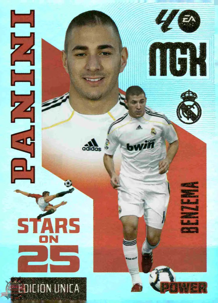 Panini | Megacracks | 2026-2027 | #441P | Benzema | Real Madrid | Stars on 25 Power