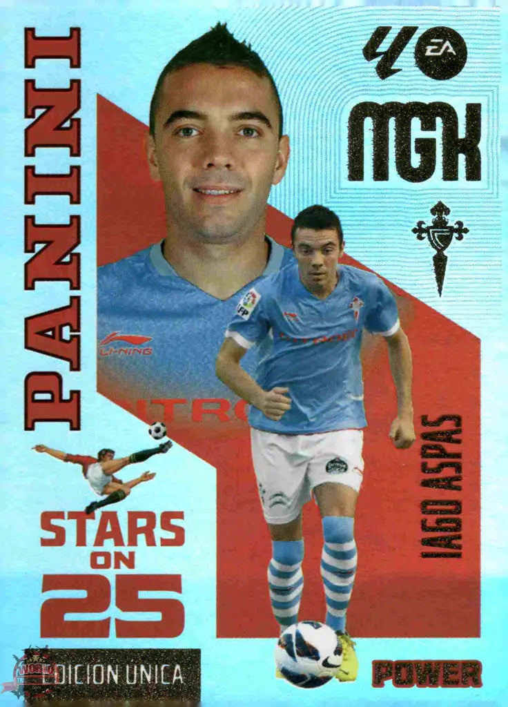 Panini | Megacracks | 2026-2027 | #444P | Iago Aspas | RC Celta | Stars on 25 Power