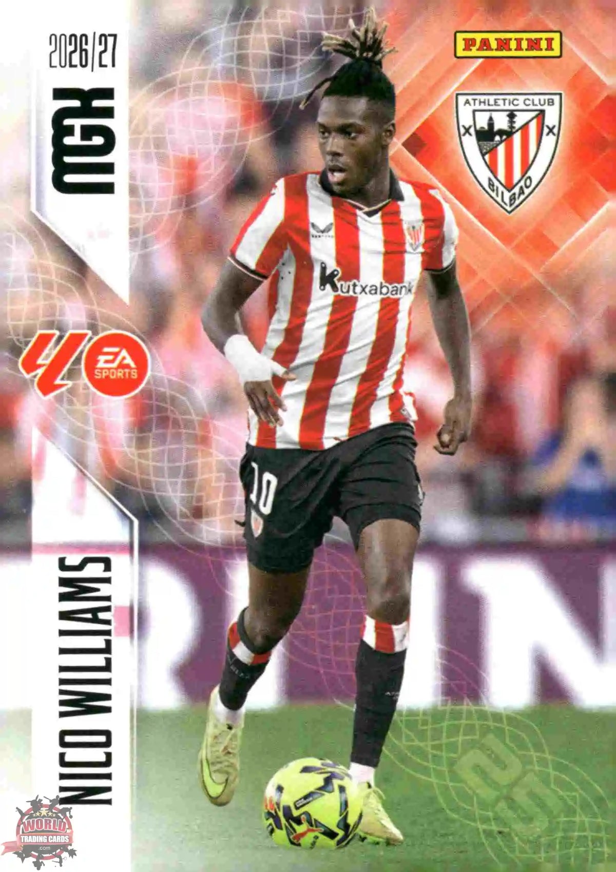 Panini | Megacracks | 2026-2027 | #054 | Nico Williams | Athletic Club | Basico