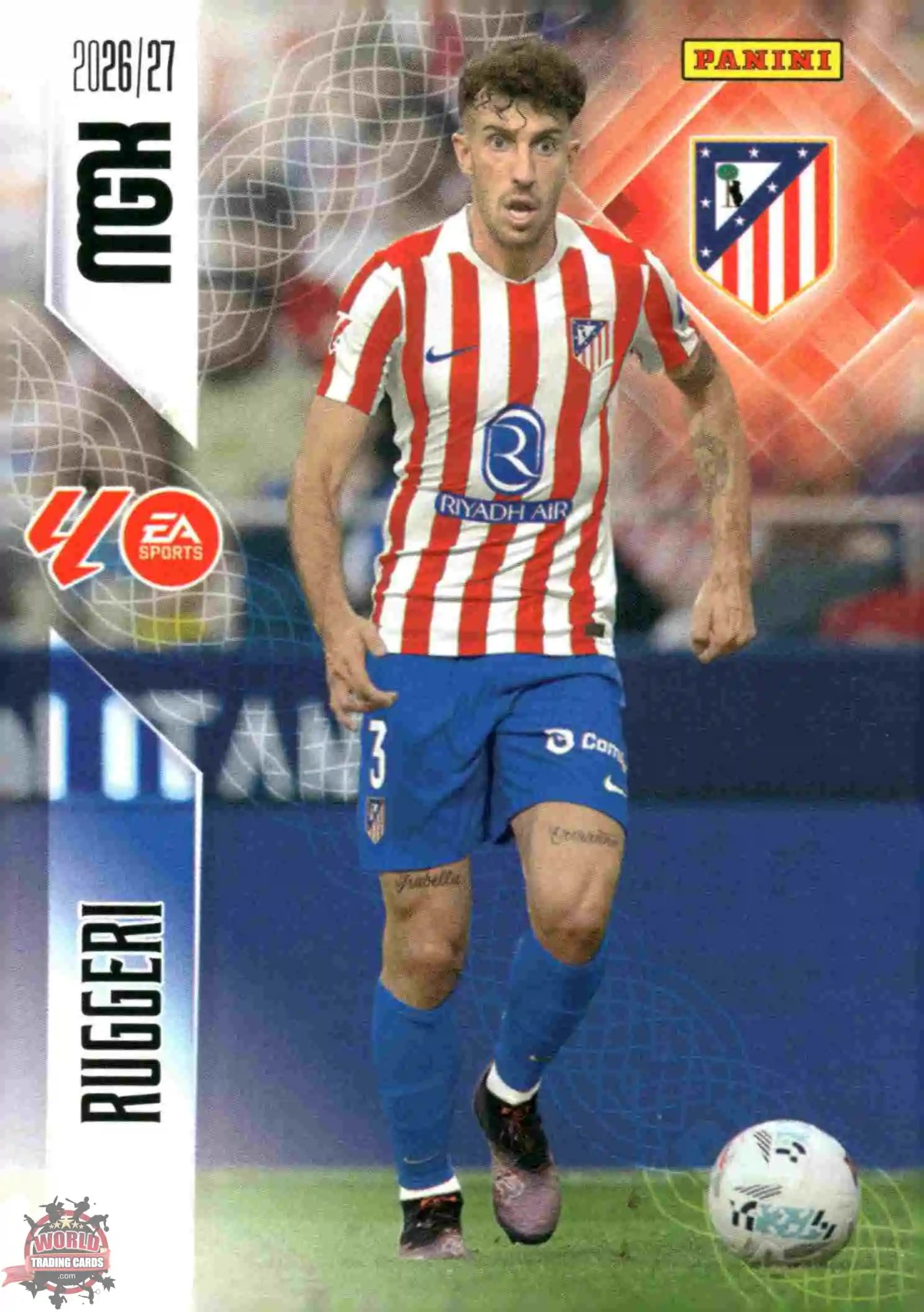 Panini | Megacracks | 2026-2027 | #063 | Ruggeri | Atlético de Madrid | Basico