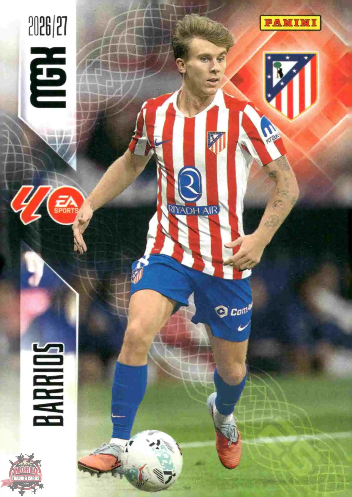Panini | Megacracks | 2026-2027 | #065 | Barrios | Atlético de Madrid | Basico