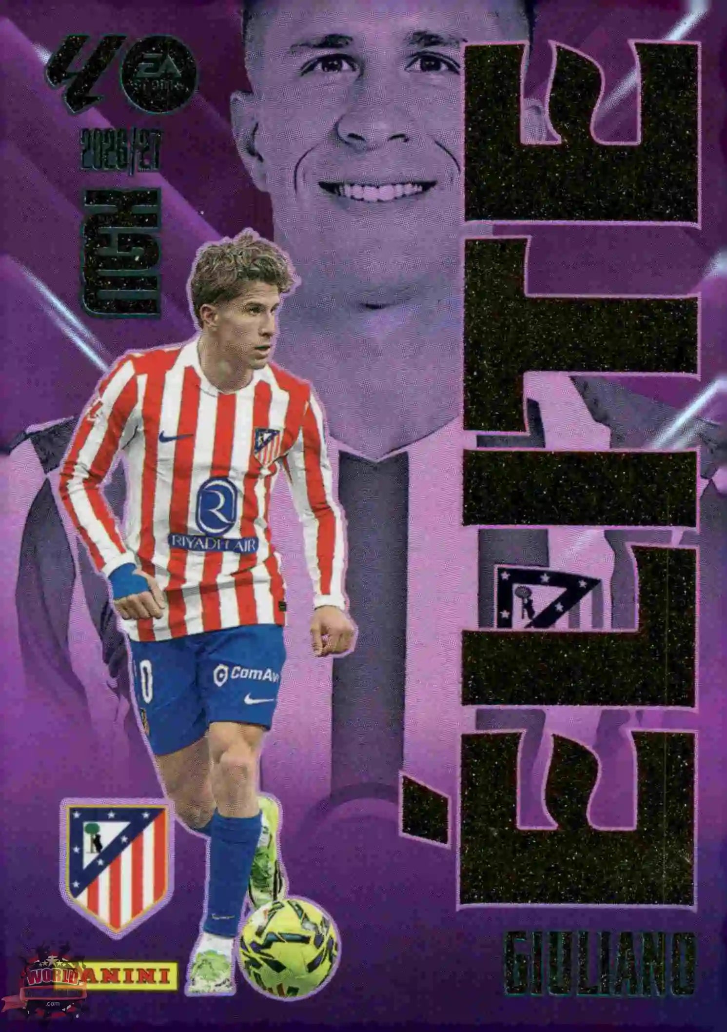Panini | Megacracks | 2026-2027 | #007 | Giuliano | Atlético de Madrid | Élite