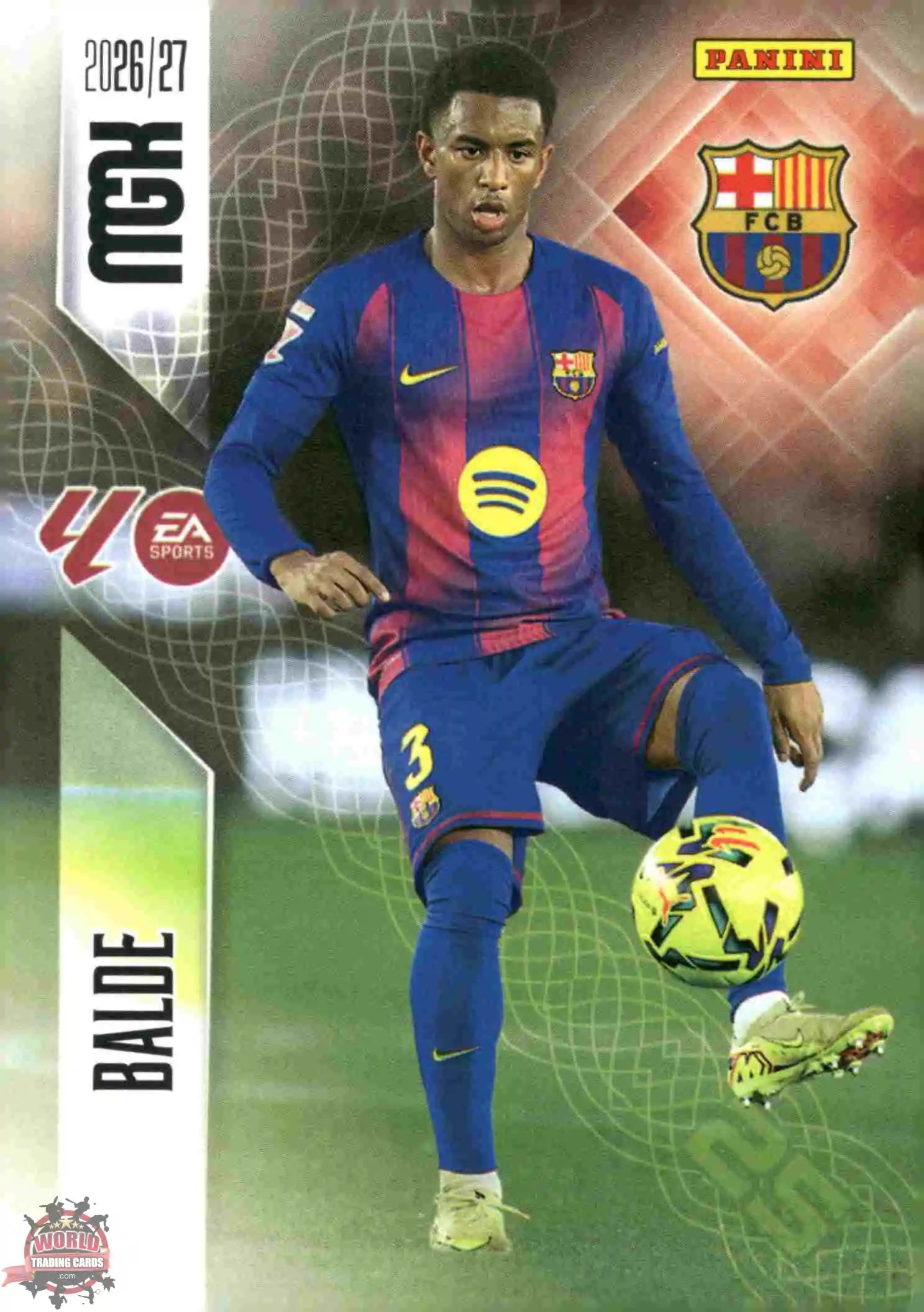 Balde - FC Barcelona - Panini Megacracks - 2025-2026 - #081 - Basic
