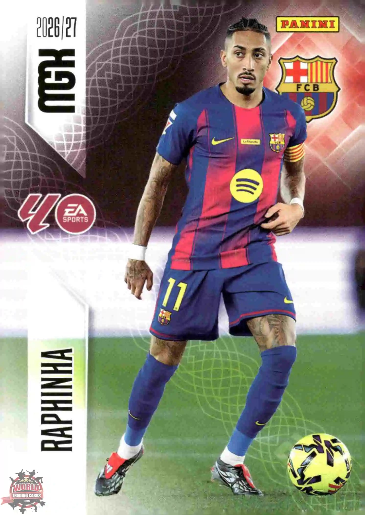 Panini | Megacracks | 2026-2027 | #088 | Raphinha | FC Barcelona | Basico