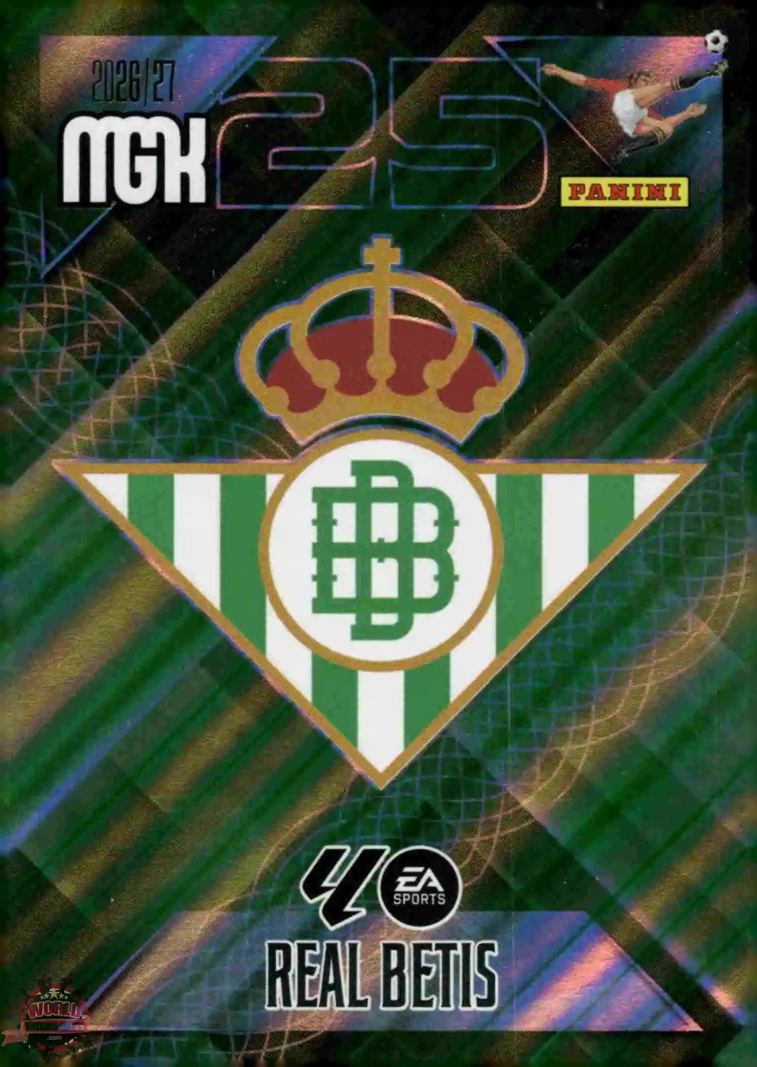 Crest - Real Betis - Panini Megacracks - 2025-2026 - #091 - Basic