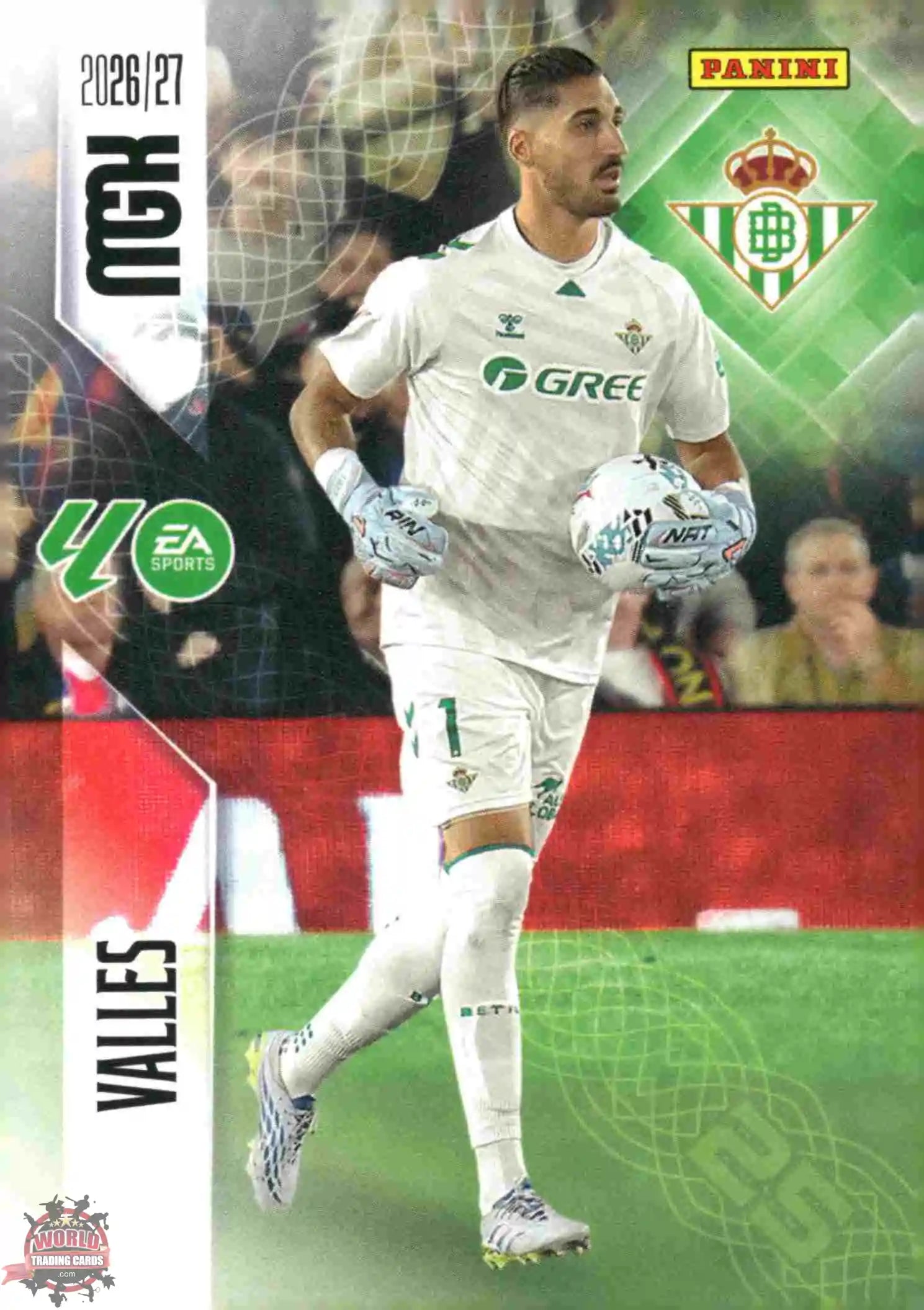 Panini | Megacracks | 2026-2027 | #092 | Valles | Real Betis | Basico