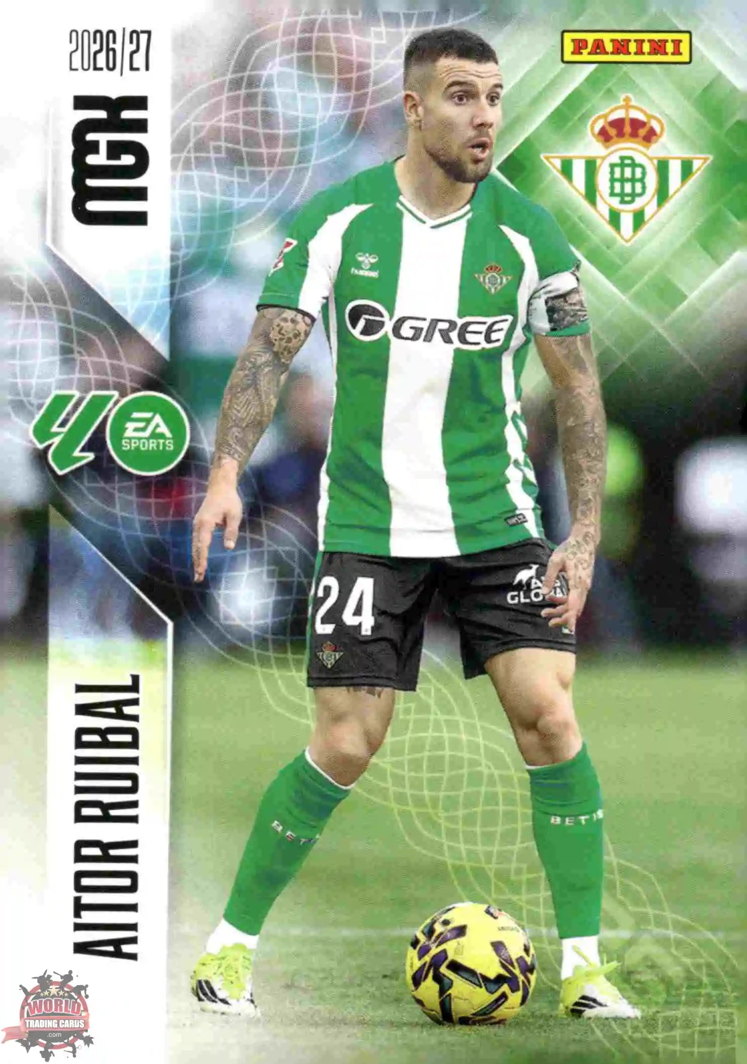 Aitor Ruibal - Real Betis - Panini Megacracks - 2025-2026 - #094 - Basic