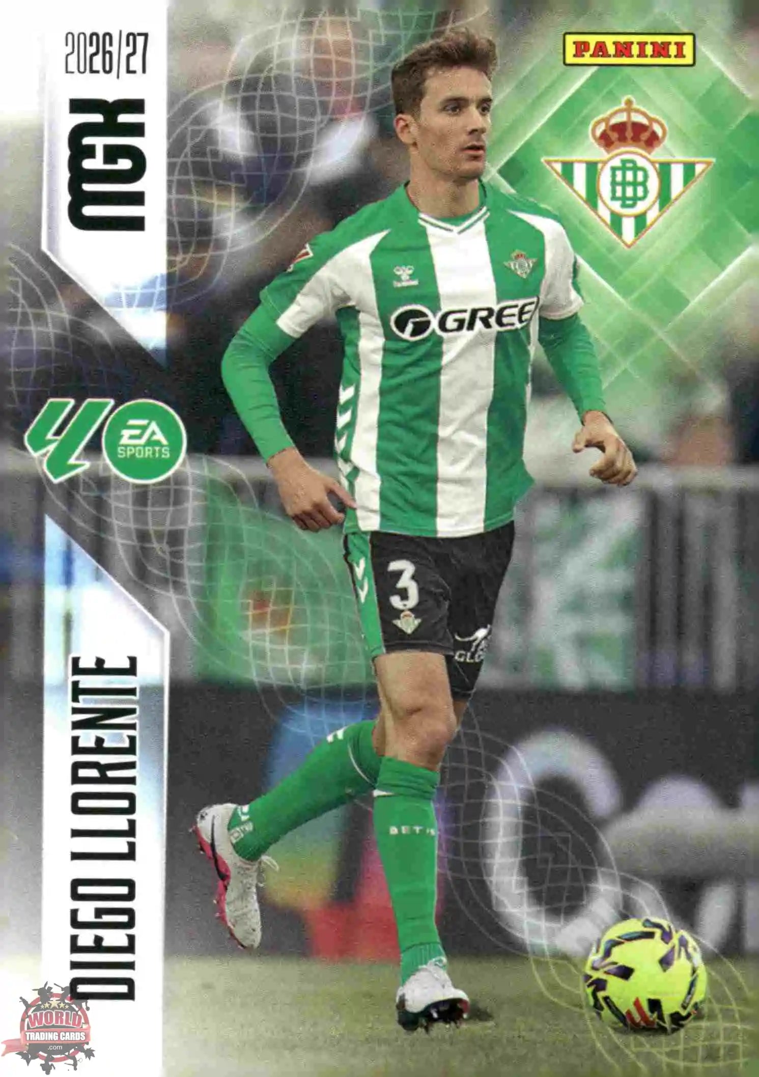 Panini | Megacracks | 2026-2027 | #096 | Diego Llorente | Real Betis | Basico