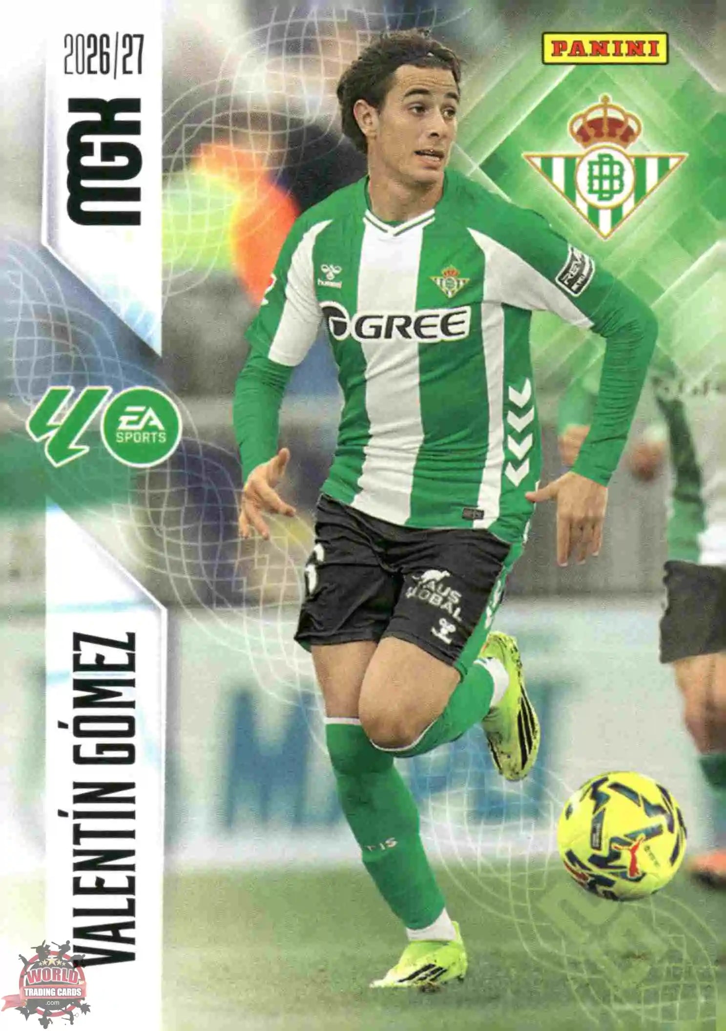Panini | Megacracks | 2026-2027 | #098 | Valentín Gómez | Real Betis | Basico