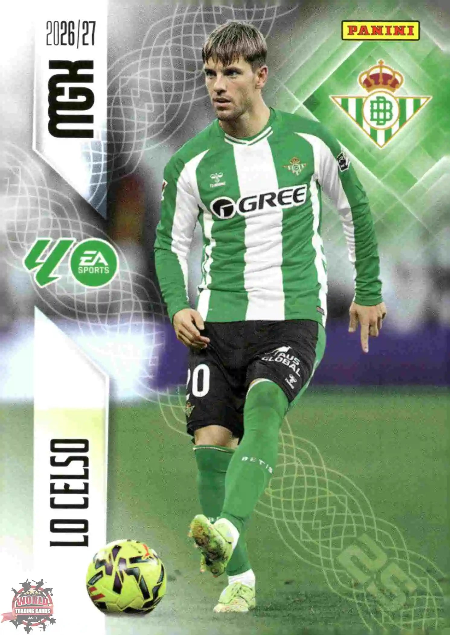 Panini | Megacracks | 2026-2027 | #103 | Lo Celso | Real Betis | Basico