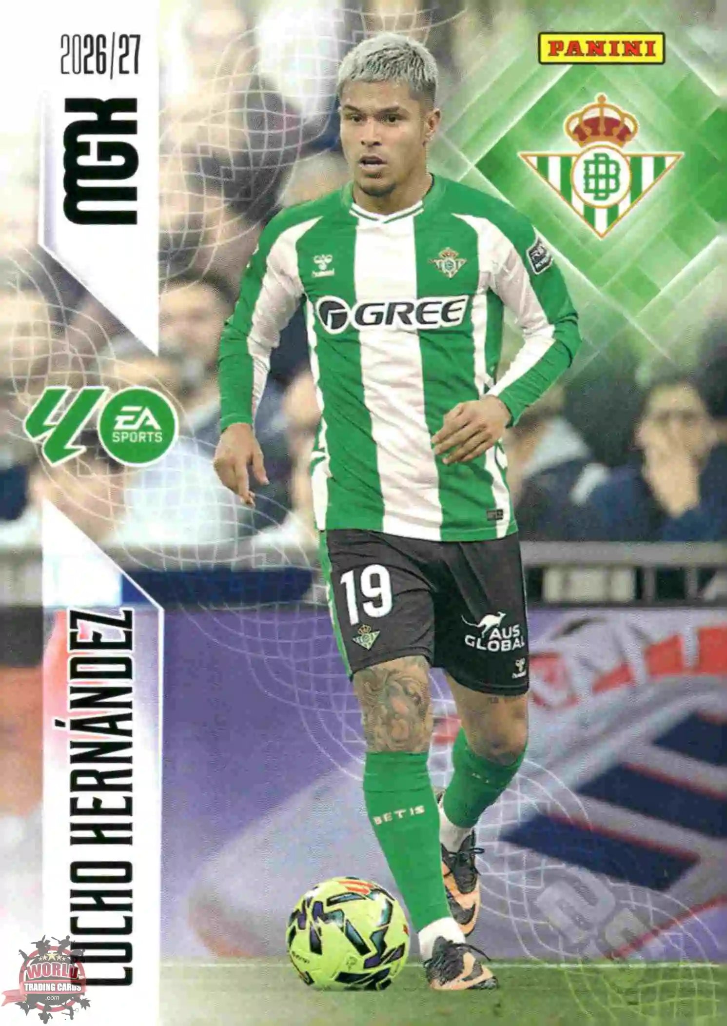 Panini | Megacracks | 2026-2027 | #107 | Cucho Hernández | Real Betis | Basico