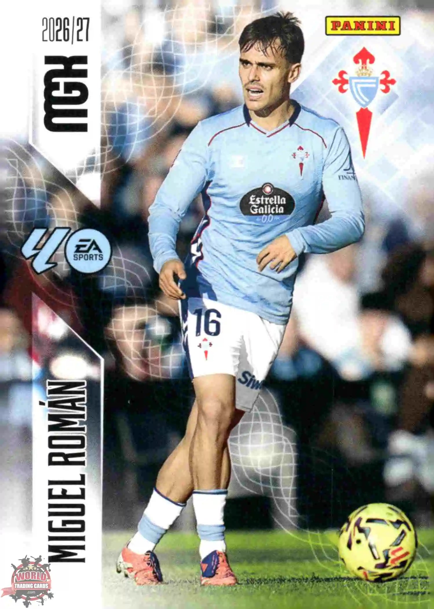 Panini | Megacracks | 2026-2027 | #119 | Miguel Román | RC Celta | Basico