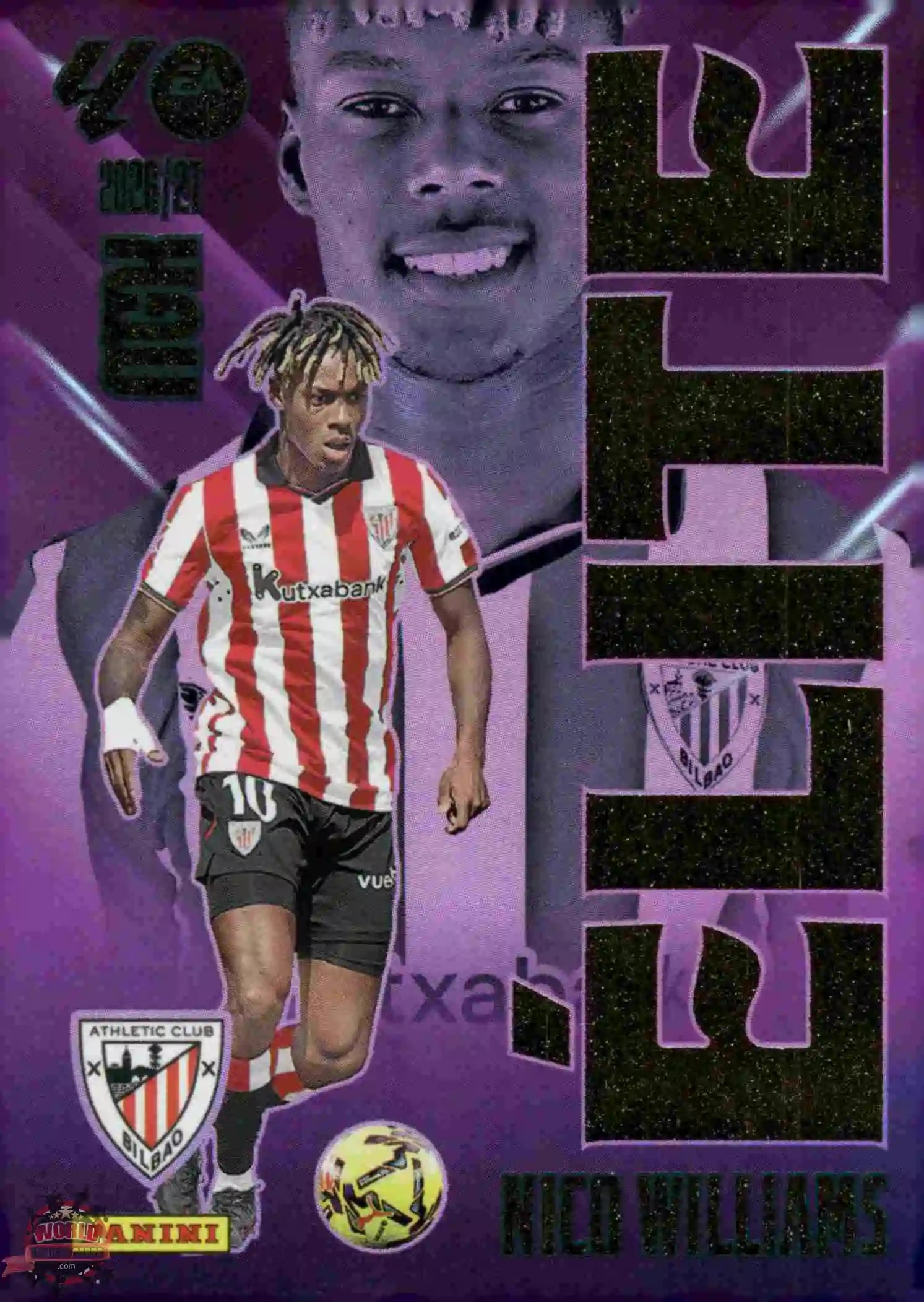 Panini | Megacracks | 2026-2027 | #012 | Nico Williams | Athletic Club | Elite