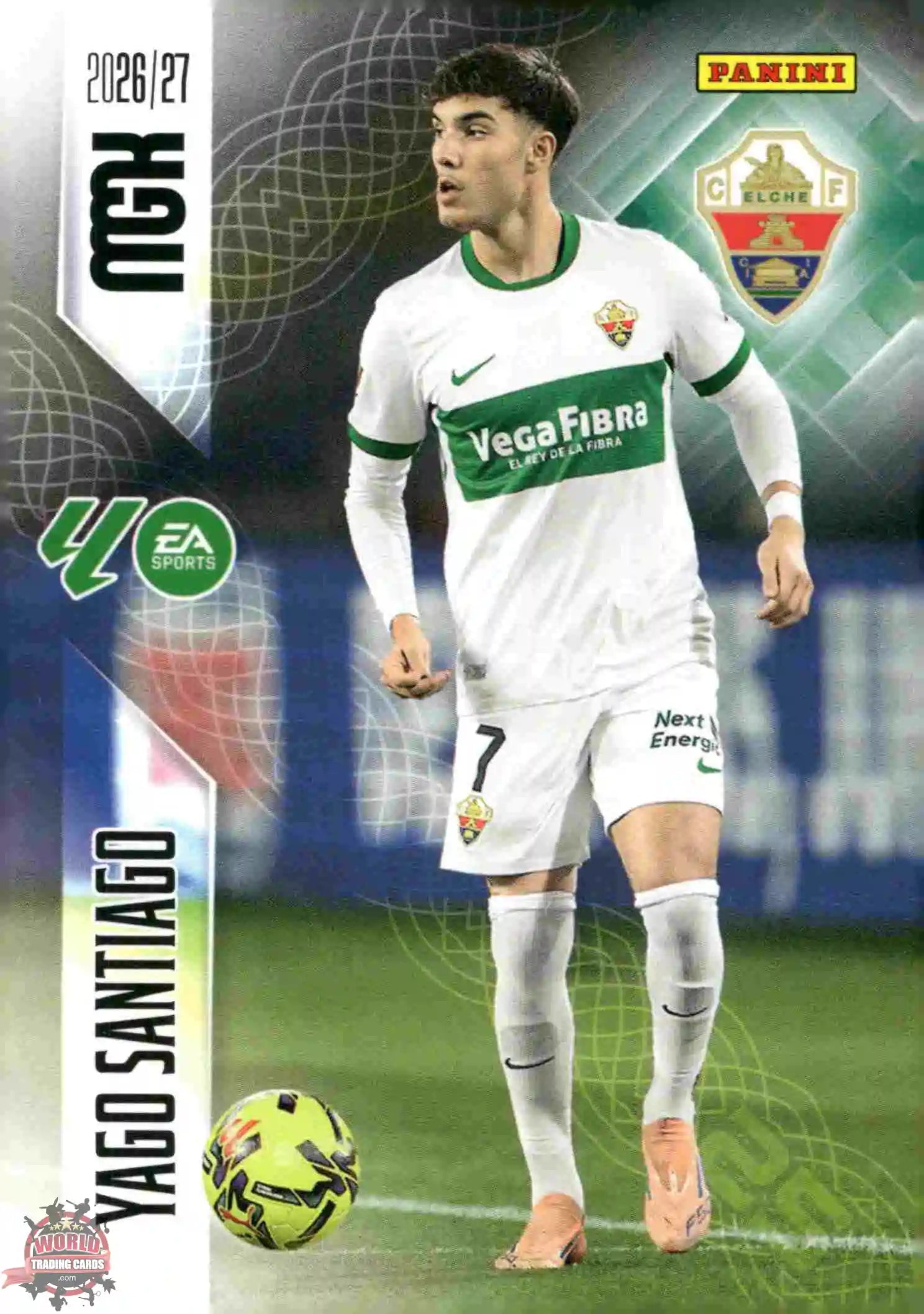 Panini | Megacracks | 2026-2027 | #161 | Yago Santiago | Elche CF | Basico