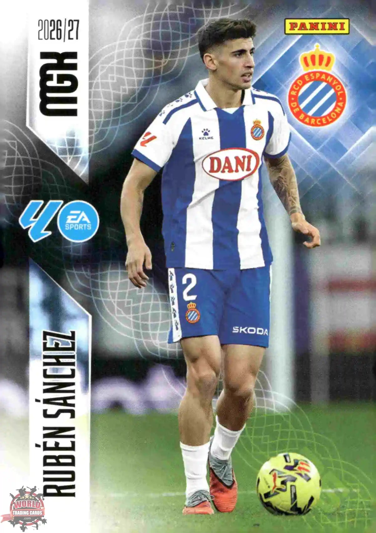 Panini | Megacracks | 2026-2027 | #167 | Rubén Sánchez | RCD Espanyol | Basico