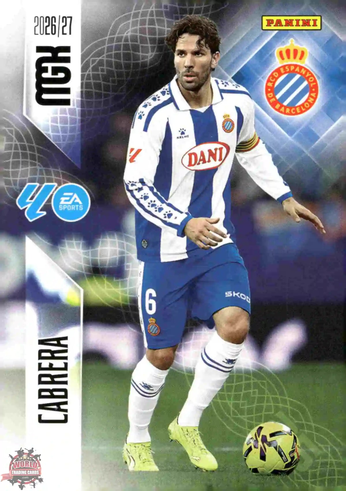 Panini | Megacracks | 2026-2027 | #169 | Cabrera | RCD Espanyol | Basico