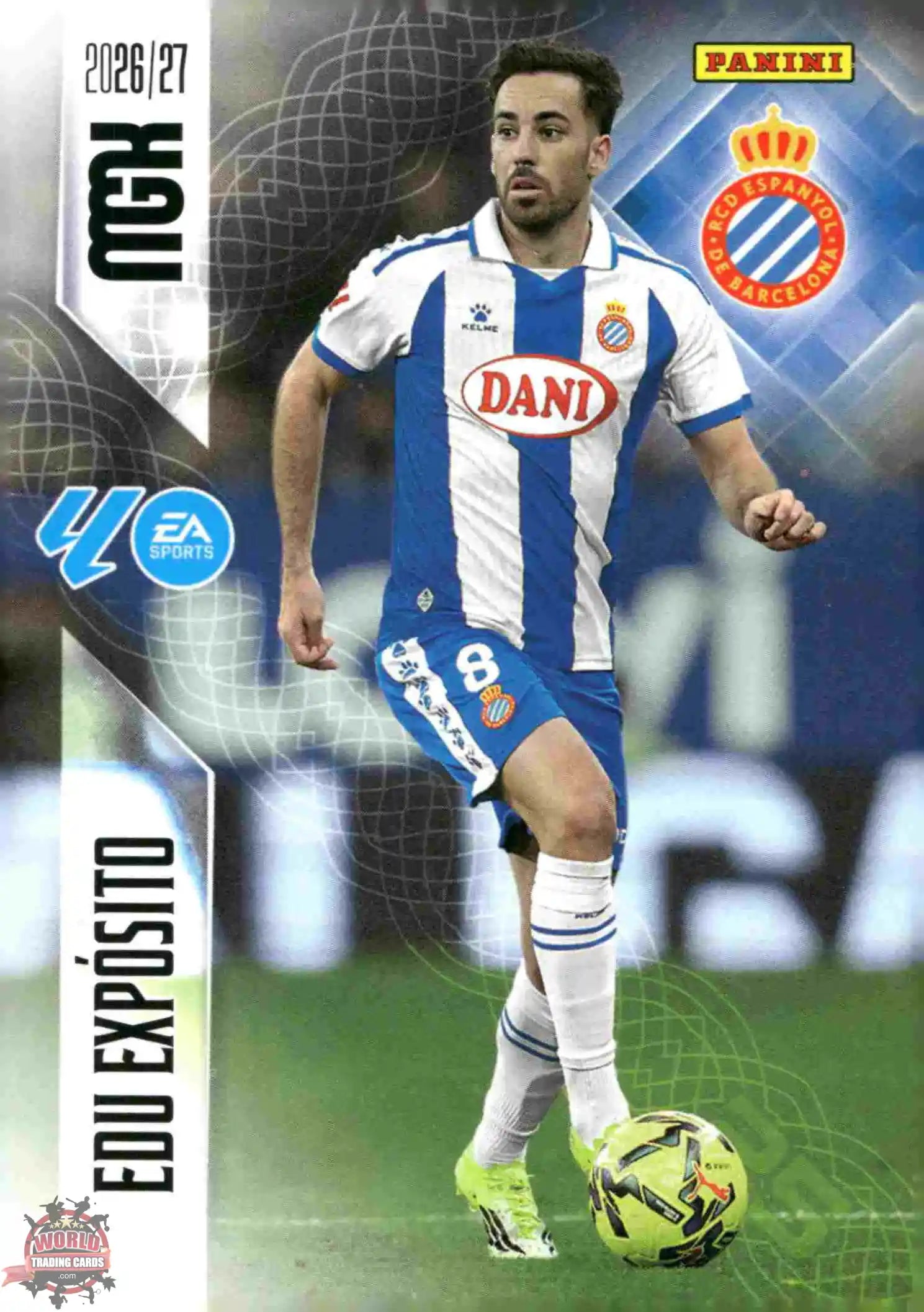 Panini | Megacracks | 2026-2027 | #174 | Edu Expósito | RCD Espanyol | Basico