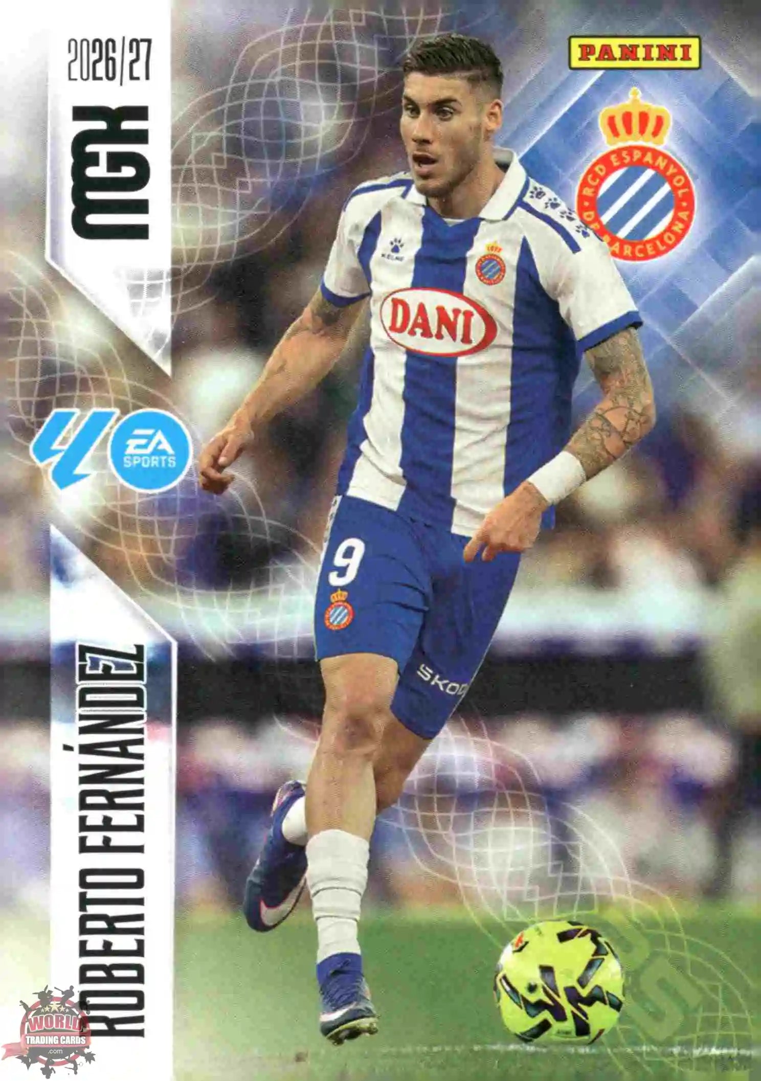 Panini | Megacracks | 2026-2027 | #178 | Roberto Fernández | RCD Espanyol | Basico