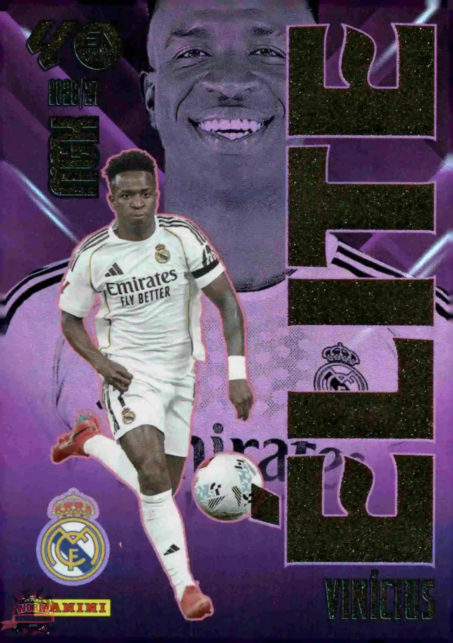 Panini | Megacracks | 2026-2027 | #018 | Vinícius | Real Madrid | Elite